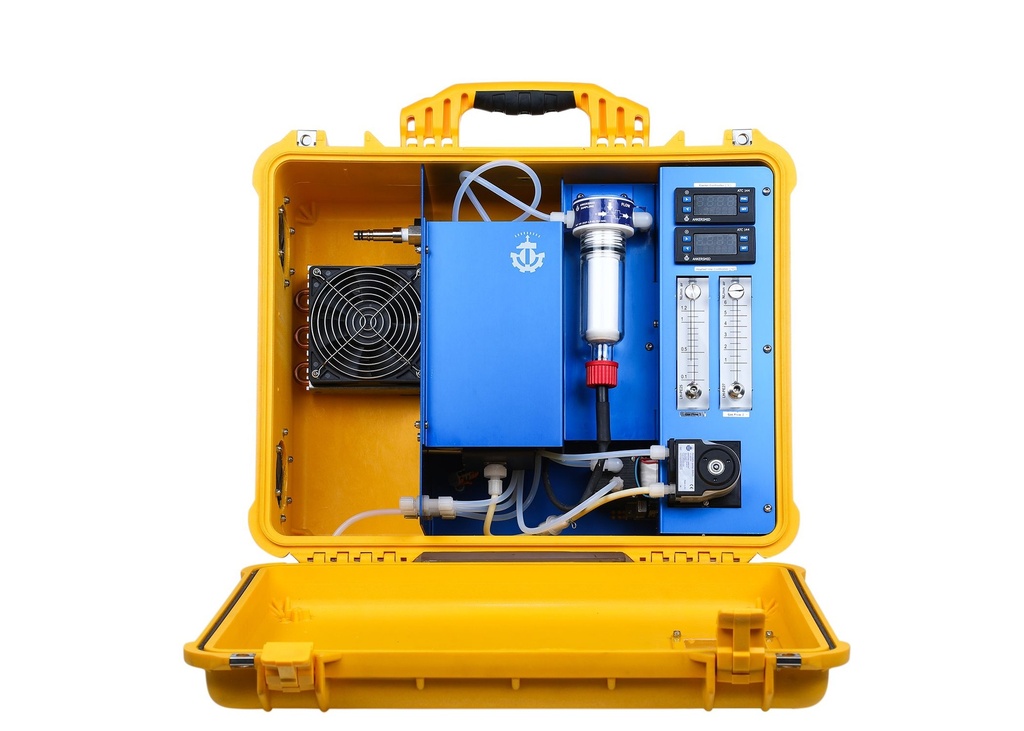 Système de conditionnement de gaz portable